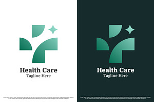 Health care medic logo template