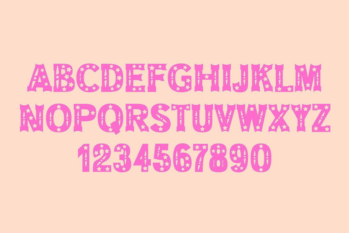 Bold Unicorn Font, a Font by vladocar (Photo 5 of 6)