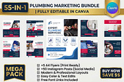 Plumbing - Handyman - Canva - Posts, a Flyer Template by Mohammad Sarfaraz (Thumbnail 1 of 4)
