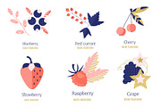 Fruits.Berries.Vegetables, a Food Illustration by TashaDraw (Thumbnail 4 of 12)