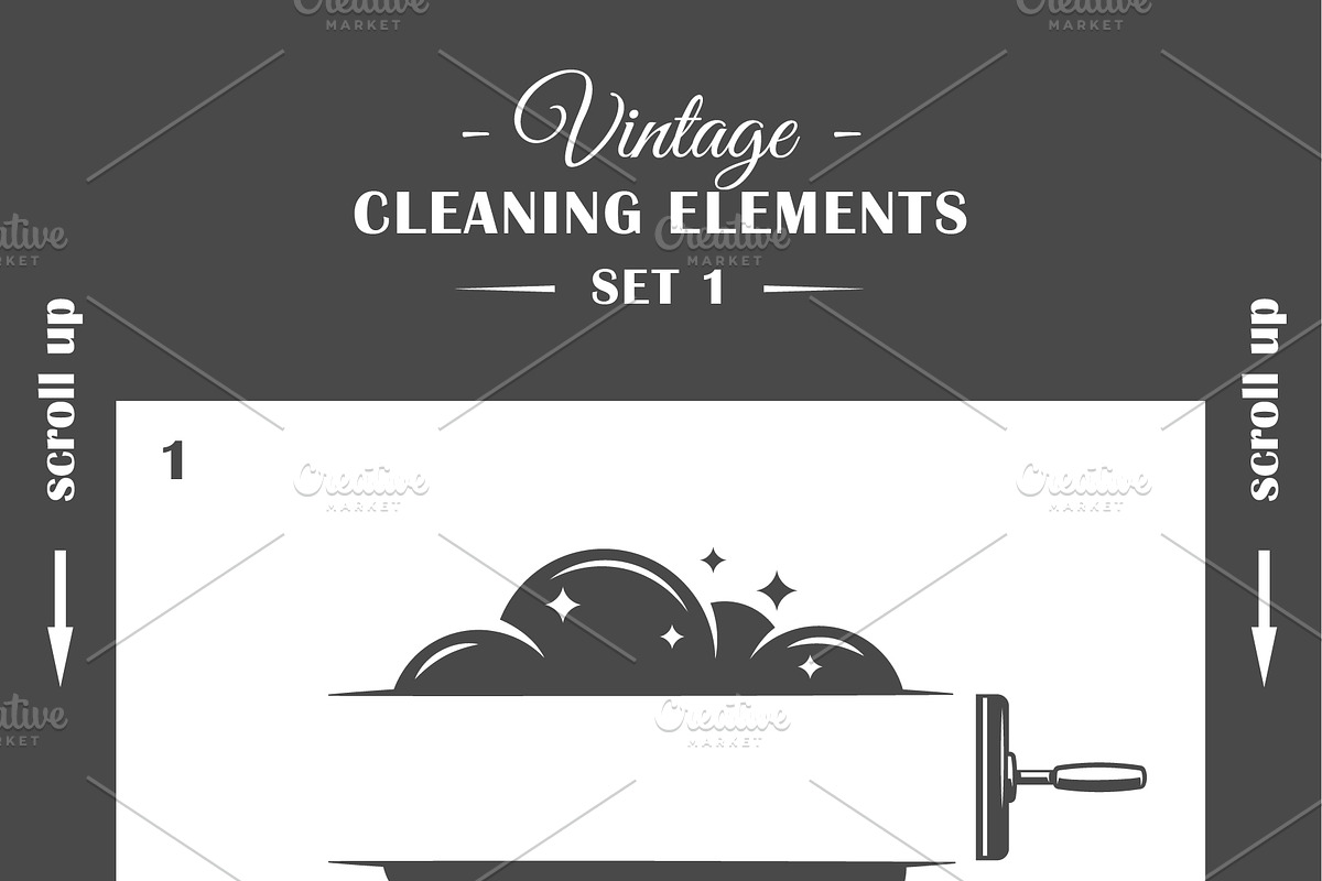 18 Cleaner Service Logos Templates, a Branding & Logo Template by Art Design (Photo 8 of 11)
