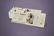 Ticket Event Music, a Card Template by graphicook (Thumbnail 2 of 3)