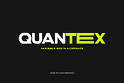 Quantex - Futuristic Font, a Sans Serif Font by Flawless And Co (Thumbnail 1 of 10)