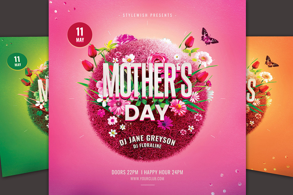 Mother's Day Flyer, a Flyer Template by styleWish