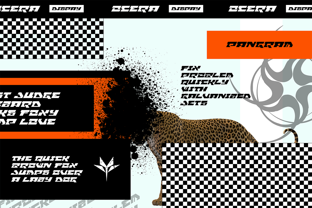 Ocera - Display Font, a Font by Uncarving (Photo 3 of 10)