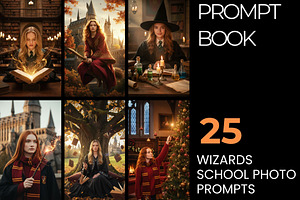 25 Wizard School Photo Prompts, an Arts & Entertainment Photo by Selenique Studio