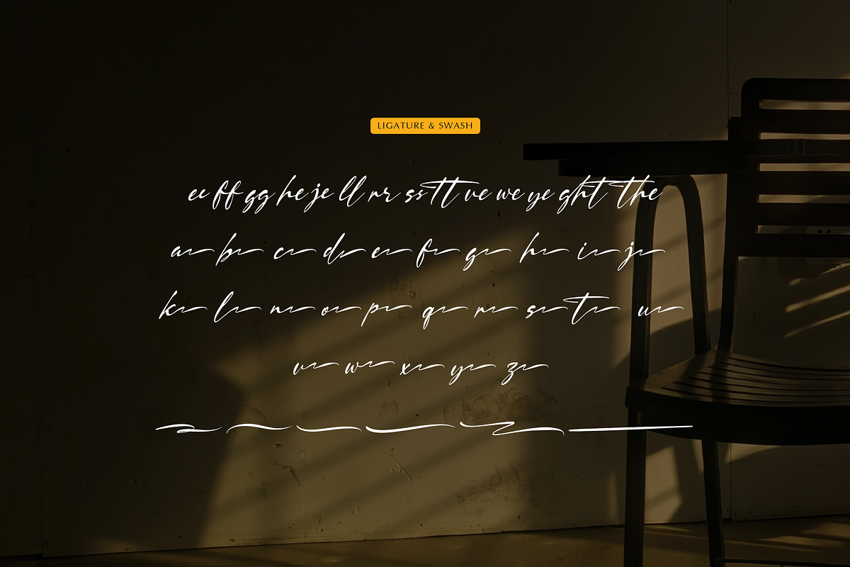 Second Moment | Hand Drawn Script Du, a Font by gracetype_studio (Photo 9 of 12)