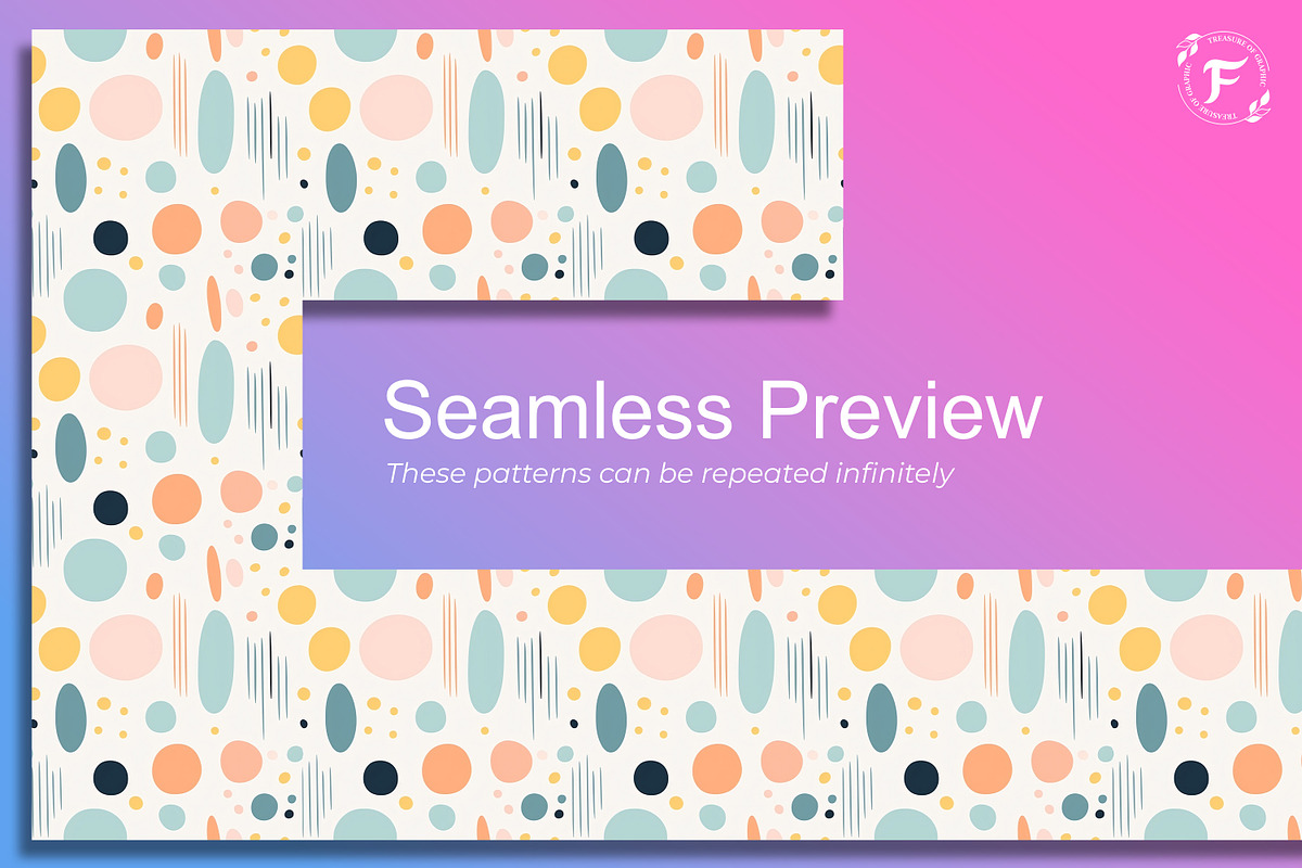 Boho Pastel Seamless Pattern, a Pattern Graphic by Forhadx5 (Photo 2 of 12)