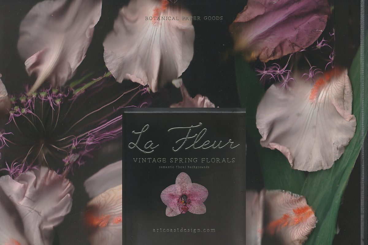 La Fleur — Vintage Spring Florals, a Wallpaper Graphic by nadispasibenko (Photo 4 of 12)