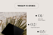 Ipad Pro Neutral Tropical Mockups, an iPad Mockup by Neutral Mockups (Thumbnail 2 of 4)