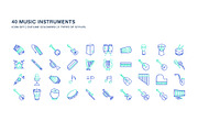 Music Instruments icon set, an Icon by Icongeek26 (Thumbnail 6 of 6)