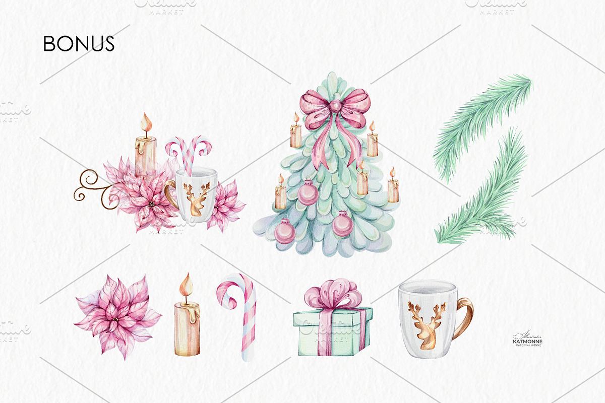Watercolor Snakes | New year 2025, a Seasonal Illustration by katmonne (Photo 10 of 10)