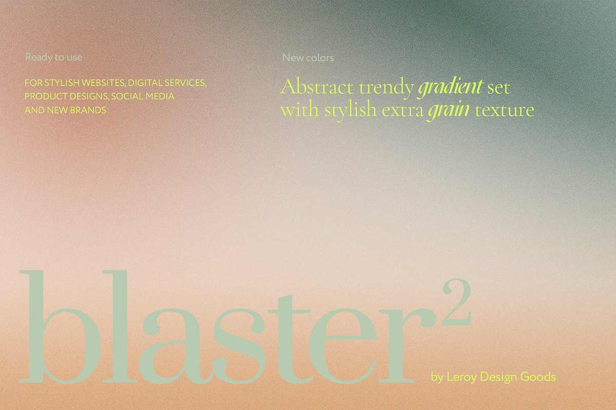 BLASTER 2 - Trendy Gradient Textures, a Texture Graphic by LEROY Design (Photo 9 of 10)