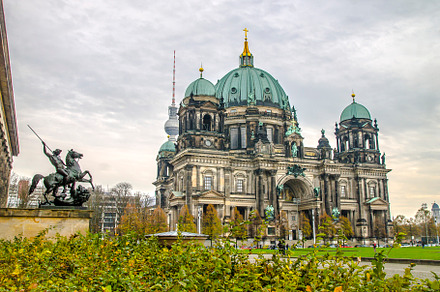 The majestic berlin cathedral stock photo containing berlin and germany, an Architecture Photo by TatsianaSalauyova