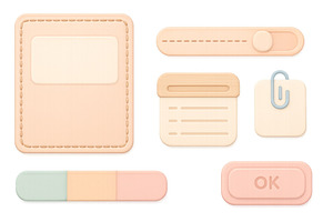 Design elements featuring pastel, an Illustration by ZinetroN