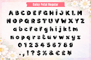 Daisy Petal - Floral Font Duo, a Script Font by AnningArts (Thumbnail 6 of 8)