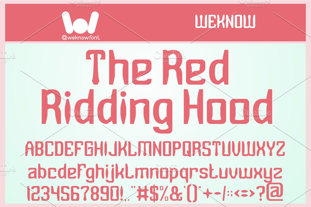 The best  version font, a Font by weknow (Photo 4 of 5)