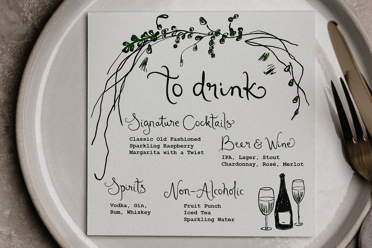 Amour de Brigitte Font Free Downloadv - UIFreebies