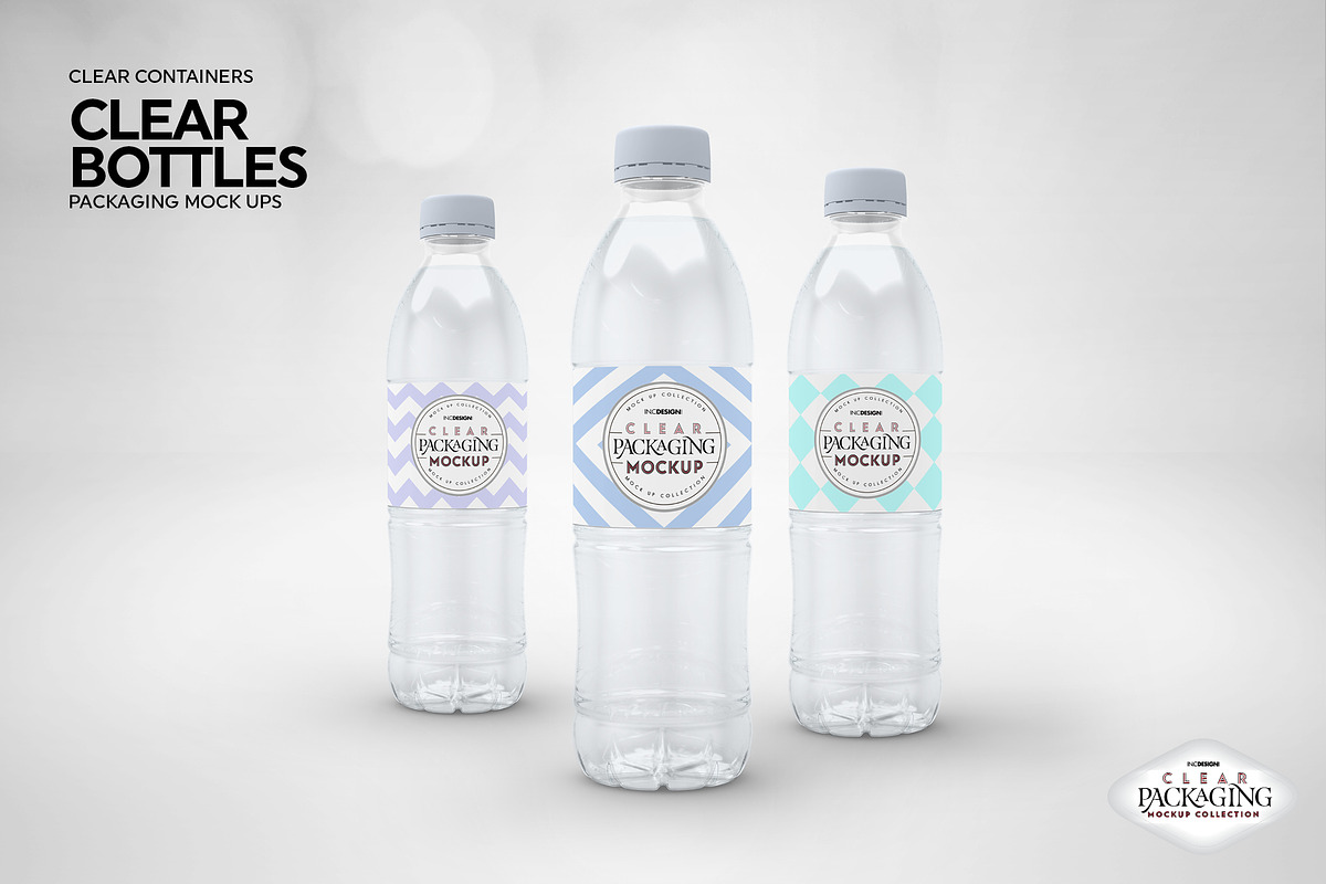 09 Clear Container Packaging Mockups, a Cups & Container Mockup by INCDesign (Photo 8 of 17)