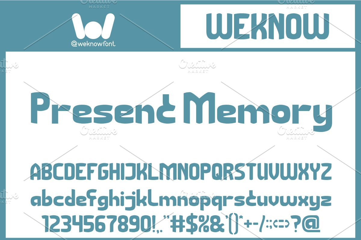 Retro Modernism font, a Sans Serif Font by weknow (Photo 2 of 8)