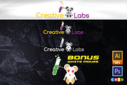 Creative Labs Logo + Bonus, a Branding & Logo Template by RexForce (Thumbnail 1 of 2)
