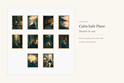 Calm Safe Place, Set of 10, a Decorative Illustration by LanternkinStudio (Thumbnail 3 of 11)
