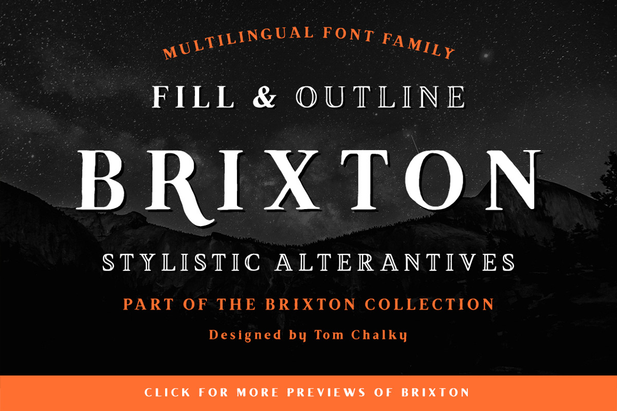 The Brixton Collection (16 Fonts) preview 5