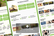 Greenco - Eco Habit Tracker Landing, an App Template by trabaskriya (Thumbnail 3 of 5)
