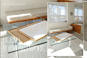 51 Frame Mockups - Vintage Furniture, a Product Mockup by ArtwithFrame (Thumbnail 9 of 50)