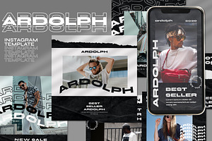 Ardolph Instagram Template