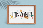 Tanzania Illustrated Map & Set, an Illustration by danceyourlife (Thumbnail 6 of 7)