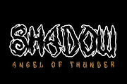 Rungkad Gothic Metal Font, a Blackletter Font by dansdesign (Thumbnail 7 of 12)