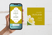Wildflowers wedding suite templates, a Templates & Theme by Gabba Delgado (Thumbnail 2 of 7)