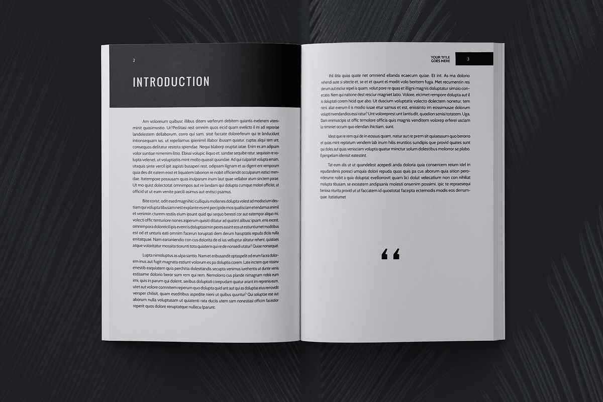 Non Fiction Book Template, a Stationery Template by Meknya (Photo 2 of 6)