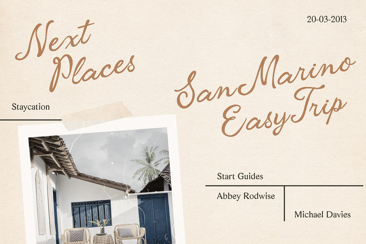 Housemail; Romantic Script and Sans, a Script Font by Eko Bimantara (Photo 12 of 16)