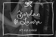 Cher Jardin | Whimsical Handwriting, a Script Font by Calamar Studio (Thumbnail 13 of 19)
