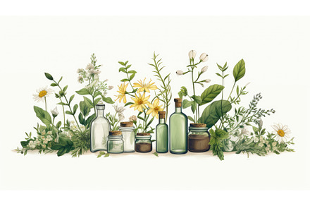 Natures pharmacy cartoon, a Health & Medical Photo by Aimagenarium@gmail.com