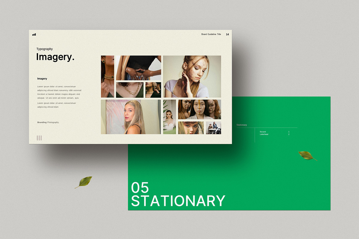 Brand Guidelines Presentation, a Presentation Template by Dream-Lab (Photo 5 of 6)