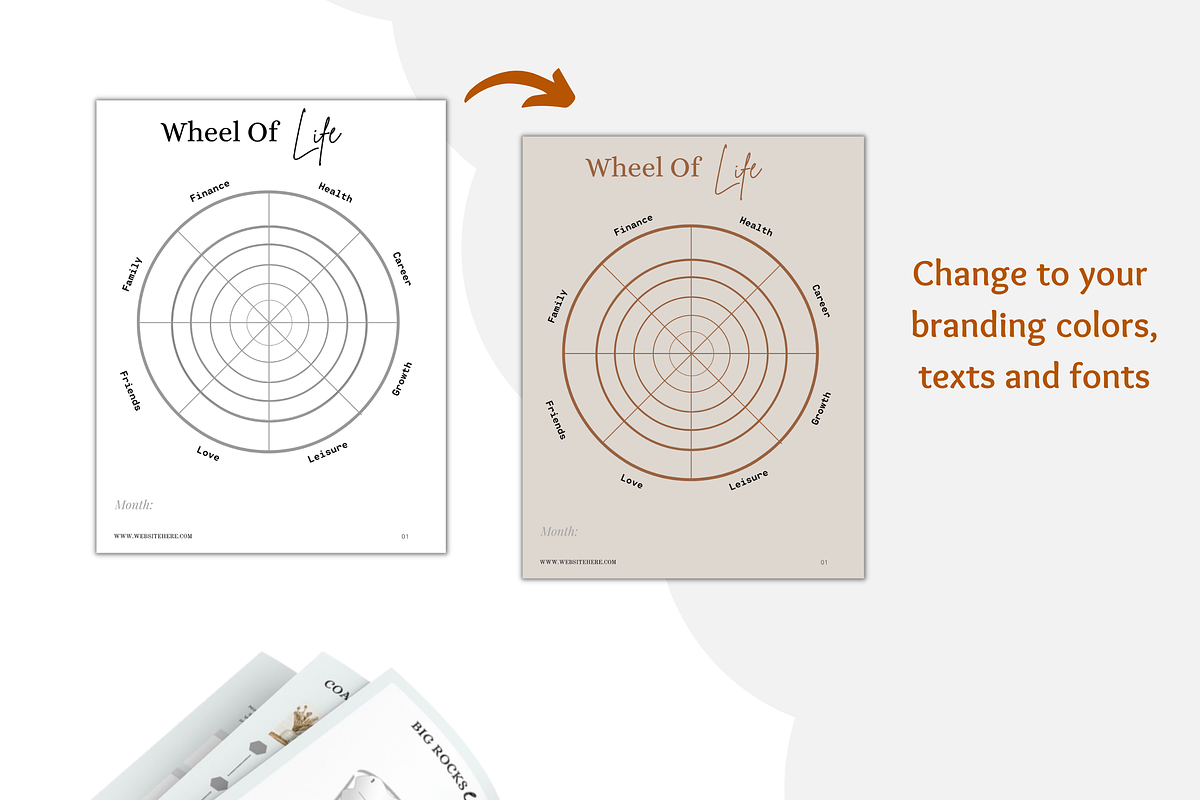 Done-for-you Workbook template canva, a Magazine Template by Millennials Marketing (Photo 6 of 9)
