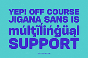 Jigana Sans Font Family, a Sans Serif Font by wubstudio (Thumbnail 8 of 10)