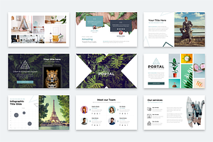 Portal Modern Powerpoint Template