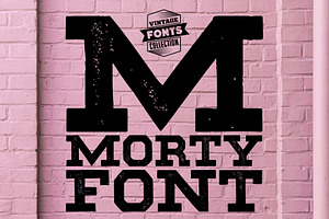 Morty - 2 Vintage Fonts