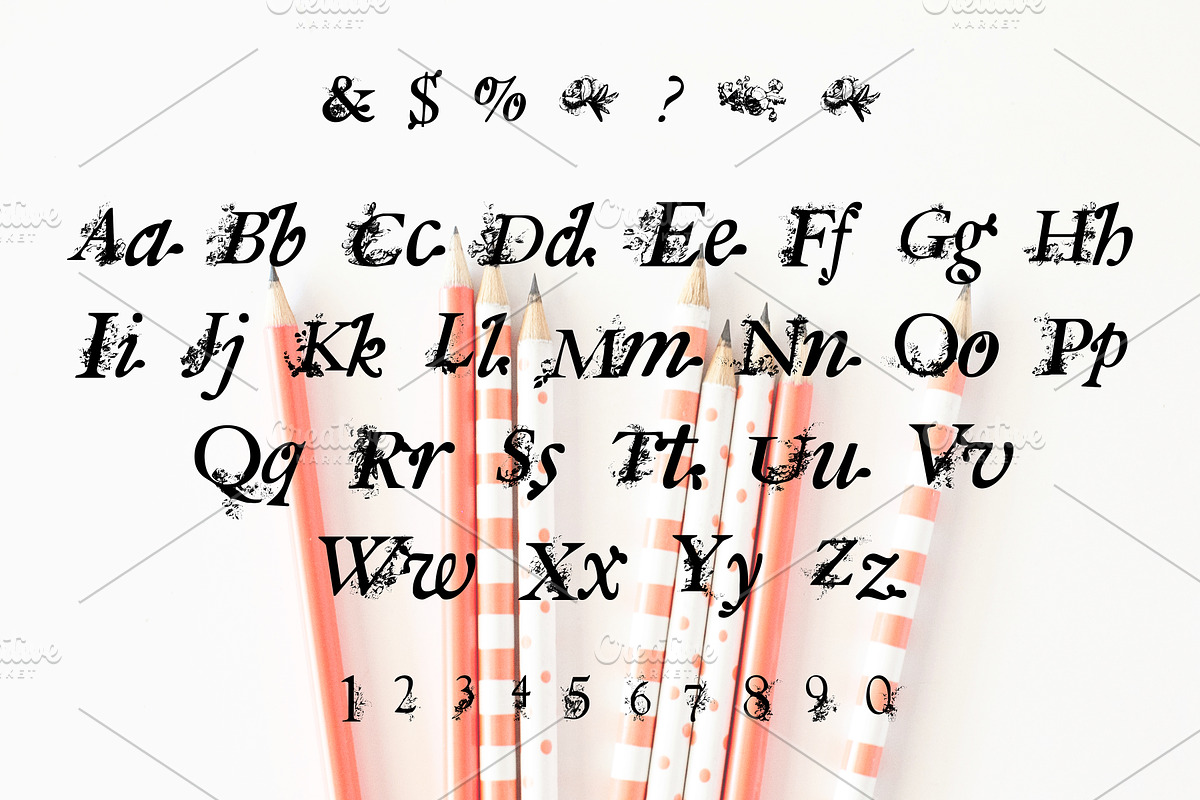 SPANISH MOSS Hand Crafted Font preview 3