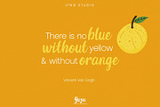 Yuzu The Yellowish Font Duo, a Script Font by LTNG STUDIO (Thumbnail 2 of 13)