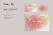 Soft Glitter Watercolor Backgrounds, a Background Graphic by eclosque (Thumbnail 20 of 28)