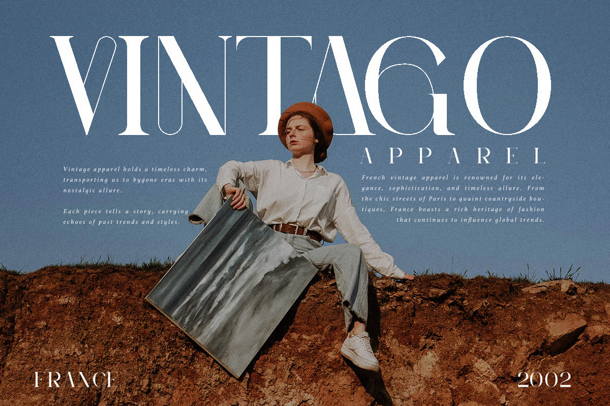 Peagen - Elegant Stylish Serif, a Serif Font by Brand Earth (Photo 11 of 12)