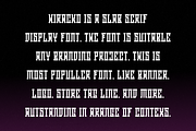 Hiracko - Modern Slab Font, a Slab Serif Font by QR Design Studio (Thumbnail 3 of 6)
