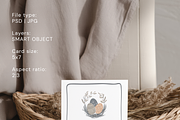 Neutral 5x7 Easter Card Mockup, a Product Mockup by Serenefeeling (Thumbnail 3 of 6)