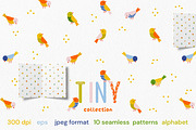 Tiny collection, an Animal Illustration by Lineli (Thumbnail 1 of 7)