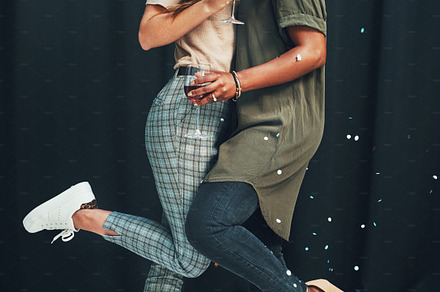 With friends like these, who needs anything else?, a Photo by Peopleimages.com